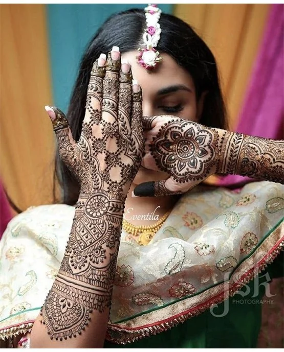 Fine Vine Simple Full Hand Mehndi Design Flow Fine Vine Simple Full Hand Mehndi Design Flow